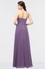 ColsBM Marlee Chinese Violet Modest A-line Sleeveless Zip up Floor Length Plainness Bridesmaid Dresses