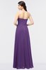 ColsBM Marlee Dark Purple Modest A-line Sleeveless Zip up Floor Length Plainness Bridesmaid Dresses