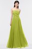 ColsBM Marlee Green Oasis Modest A-line Sleeveless Zip up Floor Length Plainness Bridesmaid Dresses
