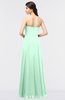 ColsBM Marlee Honeydew Modest A-line Sleeveless Zip up Floor Length Plainness Bridesmaid Dresses