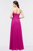 ColsBM Marlee Hot Pink Modest A-line Sleeveless Zip up Floor Length Plainness Bridesmaid Dresses
