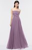 ColsBM Marlee Mauve Modest A-line Sleeveless Zip up Floor Length Plainness Bridesmaid Dresses