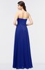 ColsBM Marlee Nautical Blue Modest A-line Sleeveless Zip up Floor Length Plainness Bridesmaid Dresses