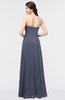 ColsBM Marlee Nightshadow Blue Modest A-line Sleeveless Zip up Floor Length Plainness Bridesmaid Dresses