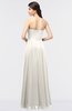 ColsBM Marlee Off White Modest A-line Sleeveless Zip up Floor Length Plainness Bridesmaid Dresses