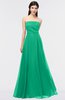 ColsBM Marlee Pepper Green Modest A-line Sleeveless Zip up Floor Length Plainness Bridesmaid Dresses