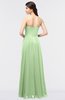 ColsBM Marlee Sage Green Modest A-line Sleeveless Zip up Floor Length Plainness Bridesmaid Dresses