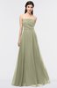 ColsBM Marlee Sponge Modest A-line Sleeveless Zip up Floor Length Plainness Bridesmaid Dresses
