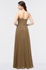 ColsBM Marlee Truffle Modest A-line Sleeveless Zip up Floor Length Plainness Bridesmaid Dresses