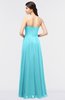 ColsBM Marlee Turquoise Modest A-line Sleeveless Zip up Floor Length Plainness Bridesmaid Dresses
