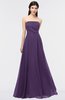 ColsBM Marlee Violet Modest A-line Sleeveless Zip up Floor Length Plainness Bridesmaid Dresses