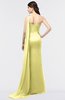 ColsBM Helena Daffodil Elegant Asymmetric Neckline Sleeveless Zip up Floor Length Bridesmaid Dresses