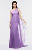 ColsBM Helena Hyacinth Elegant Asymmetric Neckline Sleeveless Zip up Floor Length Bridesmaid Dresses