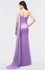 ColsBM Helena Hyacinth Elegant Asymmetric Neckline Sleeveless Zip up Floor Length Bridesmaid Dresses