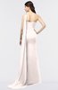 ColsBM Helena Light Pink Elegant Asymmetric Neckline Sleeveless Zip up Floor Length Bridesmaid Dresses