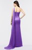 ColsBM Helena Royal Purple Elegant Asymmetric Neckline Sleeveless Zip up Floor Length Bridesmaid Dresses