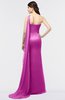 ColsBM Helena Vivid Viola Elegant Asymmetric Neckline Sleeveless Zip up Floor Length Bridesmaid Dresses