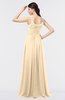ColsBM Abril Apricot Gelato Classic Spaghetti Sleeveless Zip up Floor Length Appliques Bridesmaid Dresses