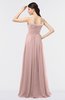 ColsBM Abril Blush Pink Classic Spaghetti Sleeveless Zip up Floor Length Appliques Bridesmaid Dresses