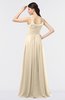 ColsBM Abril Champagne Classic Spaghetti Sleeveless Zip up Floor Length Appliques Bridesmaid Dresses