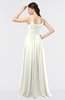 ColsBM Abril Cream Classic Spaghetti Sleeveless Zip up Floor Length Appliques Bridesmaid Dresses