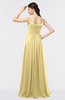 ColsBM Abril Gold Classic Spaghetti Sleeveless Zip up Floor Length Appliques Bridesmaid Dresses