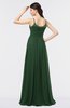 ColsBM Abril Hunter Green Classic Spaghetti Sleeveless Zip up Floor Length Appliques Bridesmaid Dresses