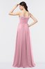 ColsBM Abril Light Coral Classic Spaghetti Sleeveless Zip up Floor Length Appliques Bridesmaid Dresses