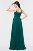 ColsBM Abril Shaded Spruce Classic Spaghetti Sleeveless Zip up Floor Length Appliques Bridesmaid Dresses