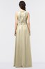 ColsBM Beverly Candied Ginger Gorgeous Scoop Sleeveless Zip up Floor Length Lace Bridesmaid Dresses