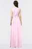 ColsBM Beverly Fairy Tale Gorgeous Scoop Sleeveless Zip up Floor Length Lace Bridesmaid Dresses