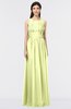 ColsBM Beverly Lime Green Gorgeous Scoop Sleeveless Zip up Floor Length Lace Bridesmaid Dresses