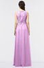 ColsBM Beverly Orchid Gorgeous Scoop Sleeveless Zip up Floor Length Lace Bridesmaid Dresses