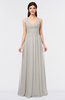 ColsBM Jimena Ashes Of Roses Simple A-line V-neck Sleeveless Ruching Bridesmaid Dresses