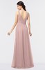 ColsBM Jimena Nectar Pink Simple A-line V-neck Sleeveless Ruching Bridesmaid Dresses