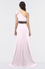 ColsBM Aranza Blush Elegant A-line Sleeveless Zip up Sweep Train Bridesmaid Dresses