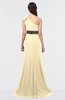 ColsBM Aranza Cornhusk Elegant A-line Sleeveless Zip up Sweep Train Bridesmaid Dresses