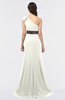 ColsBM Aranza Cream Elegant A-line Sleeveless Zip up Sweep Train Bridesmaid Dresses