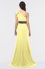 ColsBM Aranza Daffodil Elegant A-line Sleeveless Zip up Sweep Train Bridesmaid Dresses