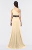 ColsBM Aranza Marzipan Elegant A-line Sleeveless Zip up Sweep Train Bridesmaid Dresses