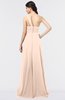 ColsBM Tiffany Fresh Salmon Elegant A-line Asymmetric Neckline Floor Length Flower Bridesmaid Dresses
