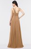 ColsBM Tiffany Light Brown Elegant A-line Asymmetric Neckline Floor Length Flower Bridesmaid Dresses