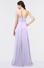ColsBM Tiffany Light Purple Elegant A-line Asymmetric Neckline Floor Length Flower Bridesmaid Dresses