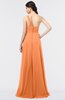 ColsBM Tiffany Mango Elegant A-line Asymmetric Neckline Floor Length Flower Bridesmaid Dresses