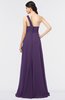 ColsBM Tiffany Violet Elegant A-line Asymmetric Neckline Floor Length Flower Bridesmaid Dresses