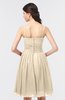 ColsBM Alisha Novelle Peach Sexy A-line Sleeveless Zip up Knee Length Ruching Bridesmaid Dresses