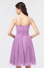ColsBM Alisha Orchid Sexy A-line Sleeveless Zip up Knee Length Ruching Bridesmaid Dresses