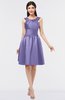 ColsBM Leila Aster Purple Mature A-line Scoop Sleeveless Ruching Bridesmaid Dresses