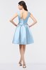 ColsBM Leila Dream Blue Mature A-line Scoop Sleeveless Ruching Bridesmaid Dresses
