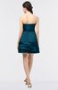 ColsBM Caylee Moroccan Blue Sexy Strapless Sleeveless Zip up Plainness Bridesmaid Dresses